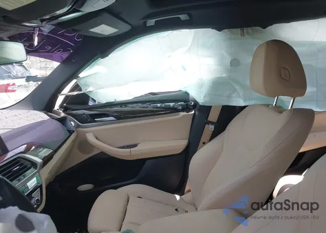 2021 BMW X3 Sdrive30I z USA, uszkodzony, nr VIN 5UXTY3C05M9E10783